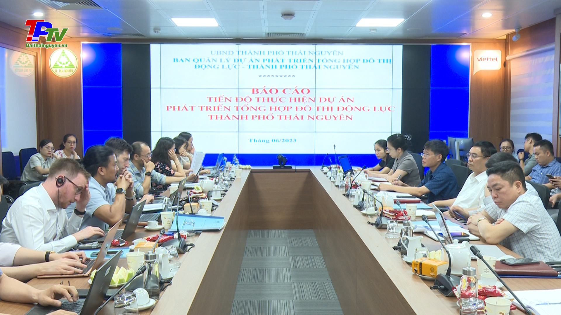 Đoàn công tác của Ngân hàng Thế giới đánh giá cao nỗ lực của TP Thái Nguyên trong triển khai Dự án phát triển tổng hợp đô thị động lực.