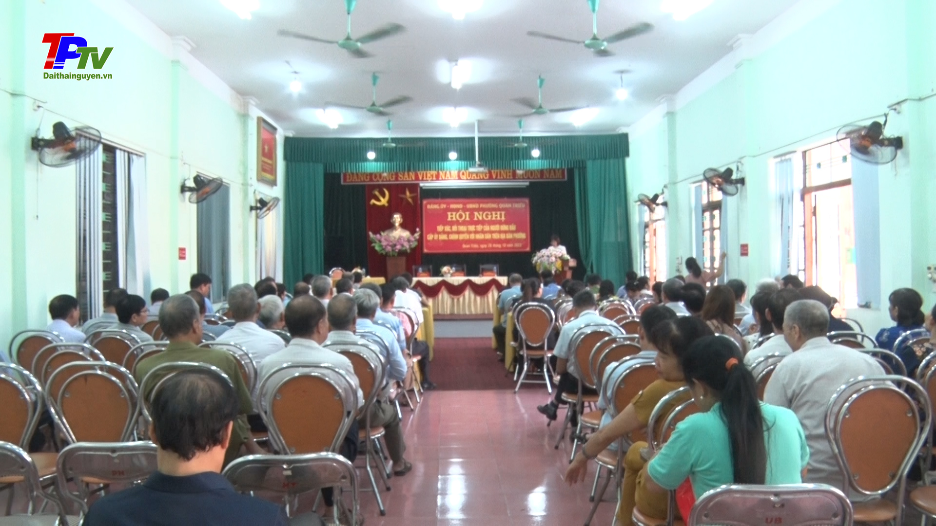 Phường Quan Triều: Tiếp xúc, đối thoại giữa người đứng đầu Cấp ủy, Chính quyền với Nhân dân.