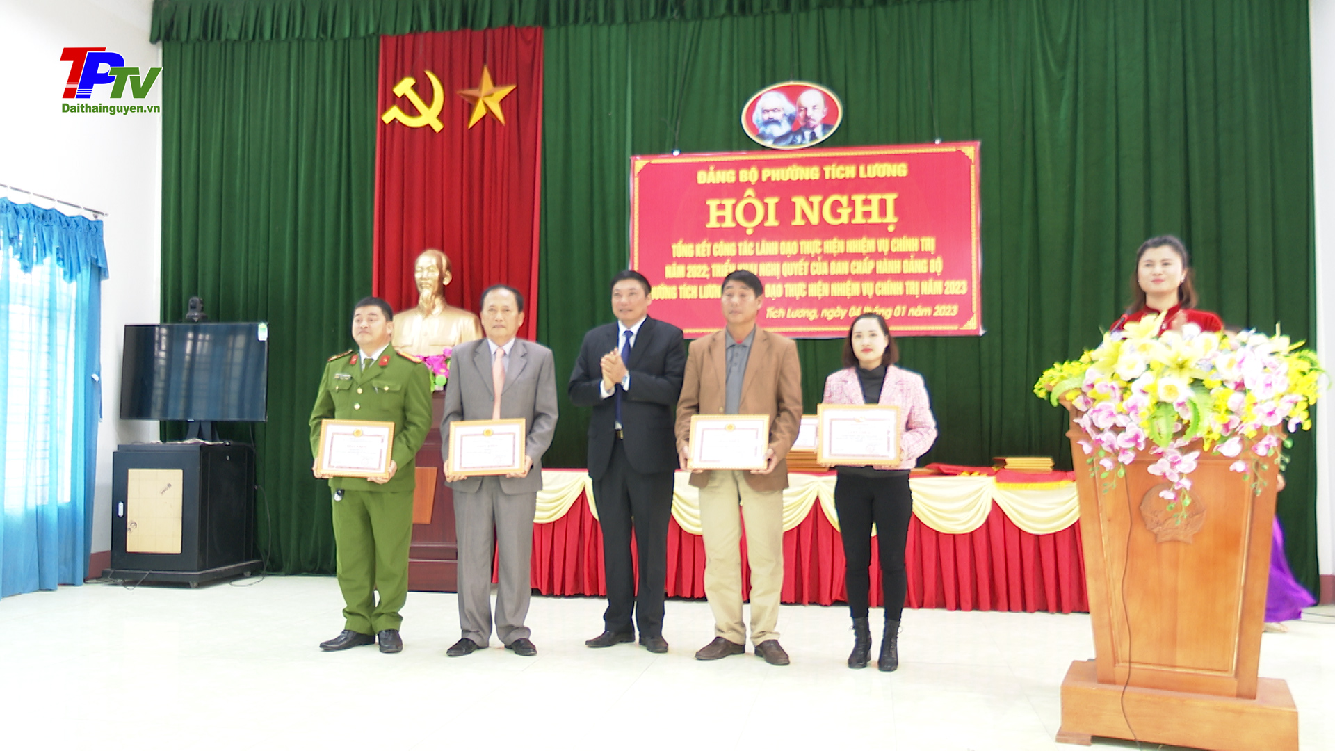 Đảng ủy phường Tích Lương làm tốt công tác lãnh đạo thực hiện nhiệm vụ chính trị năm 2022.