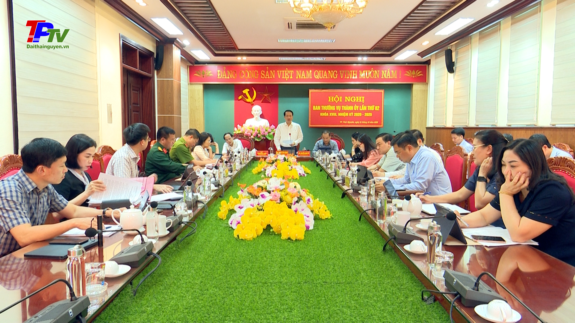 Thành ủy Thái Nguyên tổ chức các Hội nghị thông qua các báo cáo, tờ trình chuẩn bị cho kỳ họp chuyên đề HĐND thành phố sắp tới.