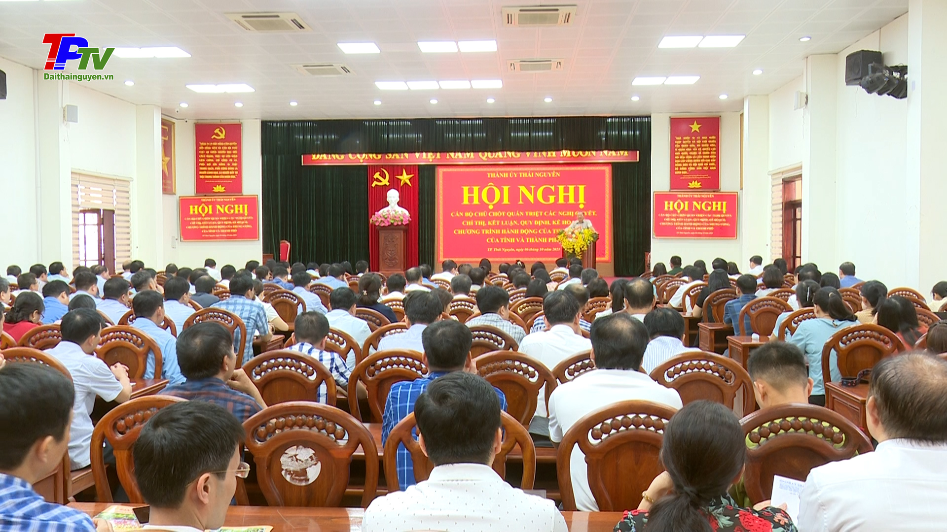 Thành ủy Thái Nguyên: Quán triệt các văn bản mới của Trung ương, của tỉnh và thành phố.