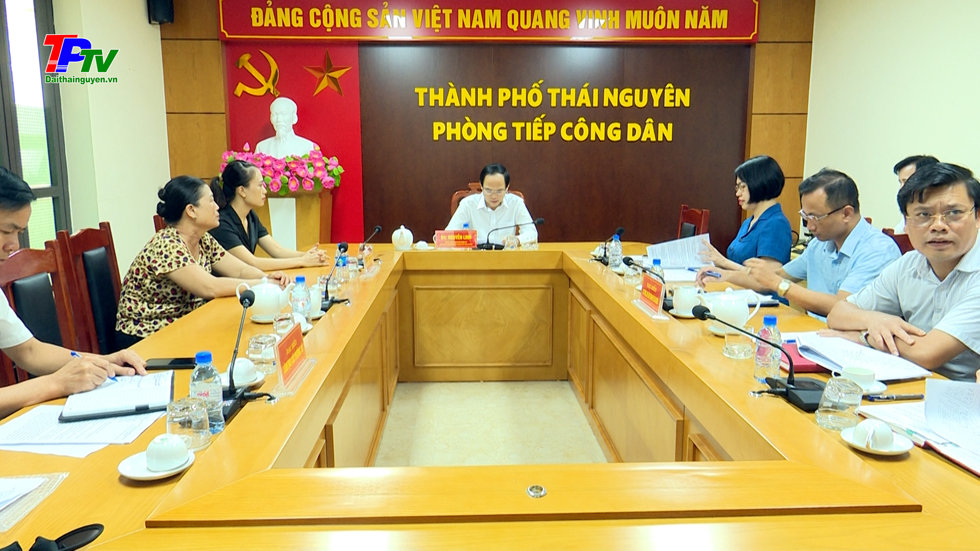 Đồng chí Chủ tịch UBND thành phố Thái Nguyên tiếp công dân định kỳ tháng 9