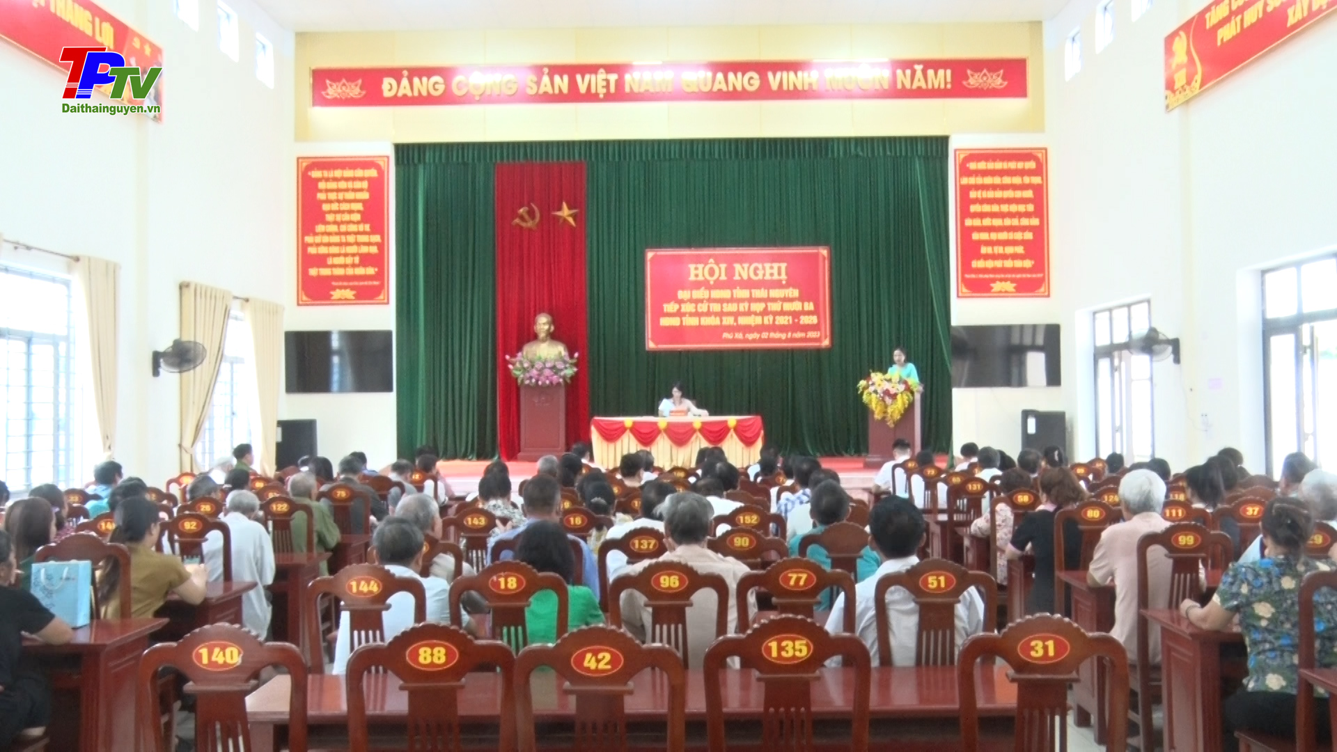 Đại biểu HĐND tỉnh tiếp xúc cử tri phường Phú Xá sau Kỳ họp thứ mười ba, HĐND tỉnh khóa XIV, nhiệm kỳ 2021 - 2026.