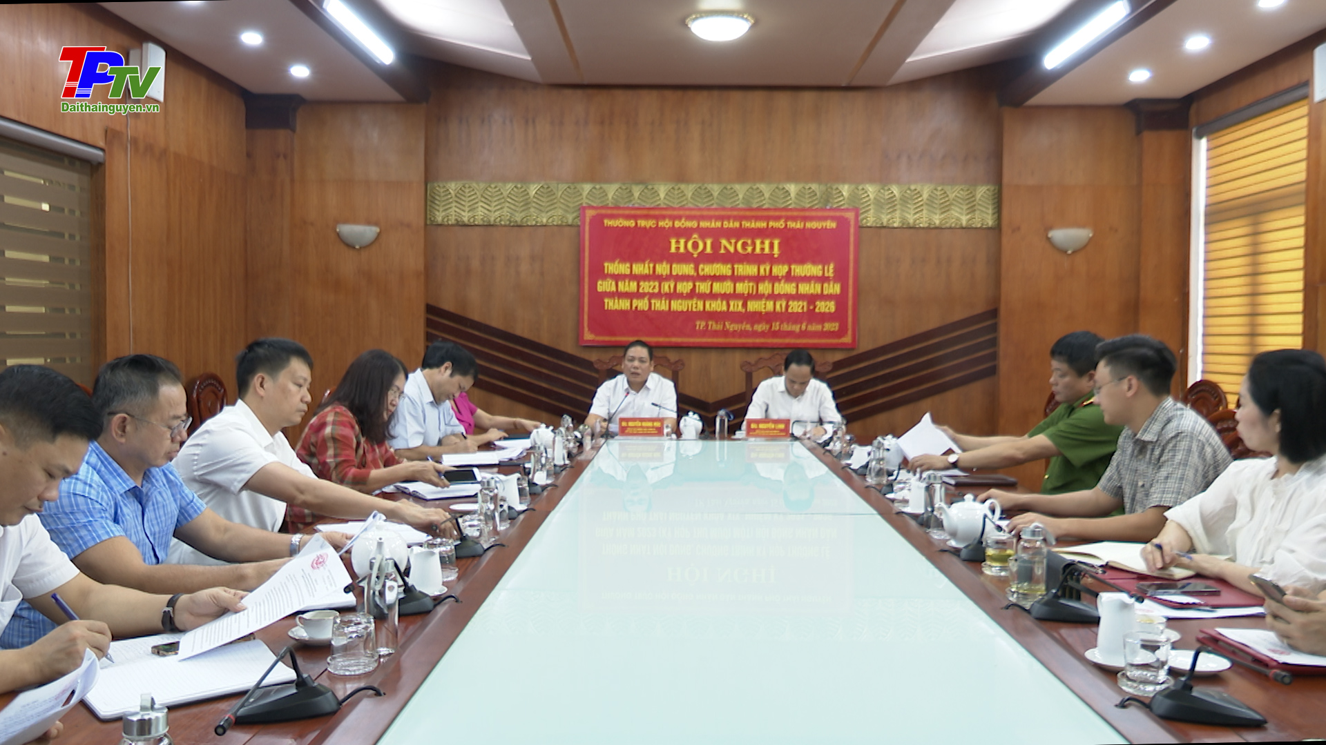 HĐND TP Thái Nguyên thống nhất nội dung, chương trình Kỳ họp thường lệ giữa năm 2023.