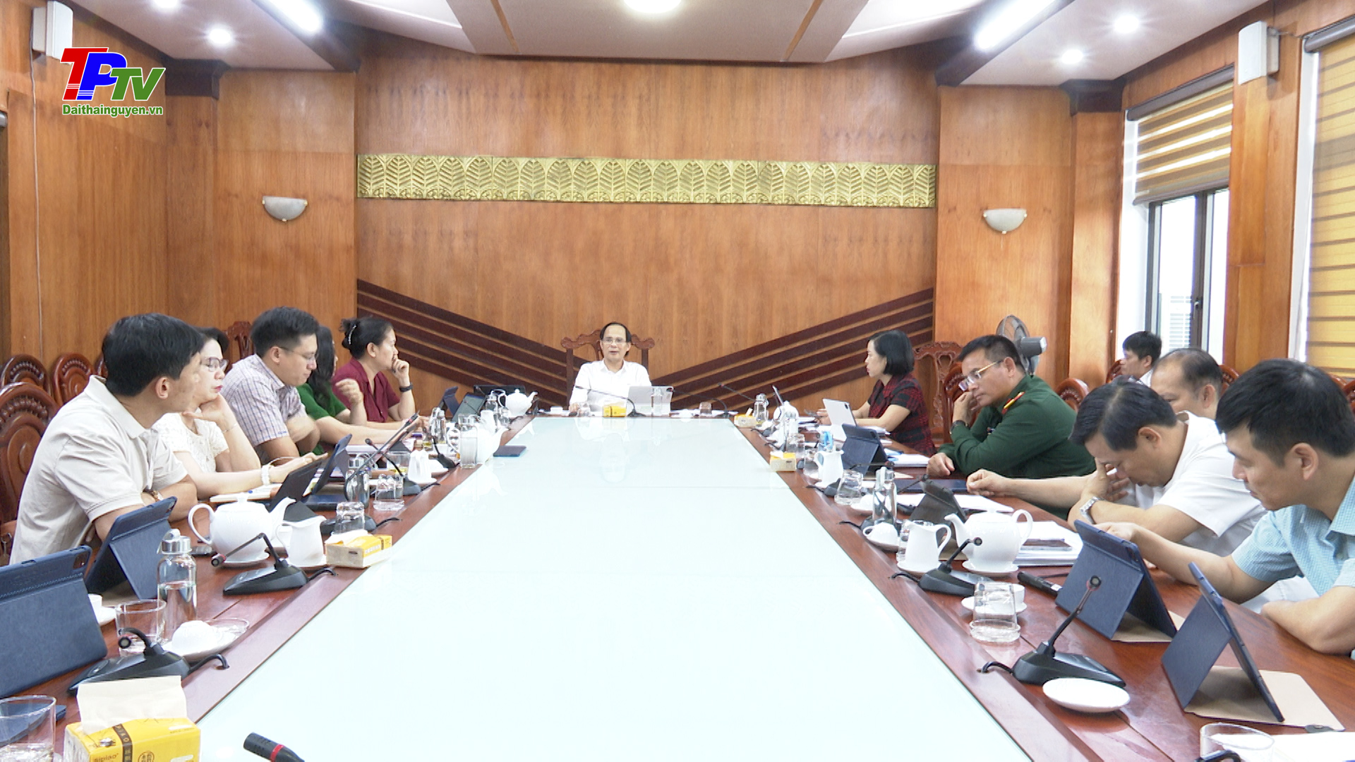 UBND thành phố Thái Nguyên họp chuẩn bị các nội dung trình tại Kỳ họp chuyên đề HĐND thành phố khóa XIX.