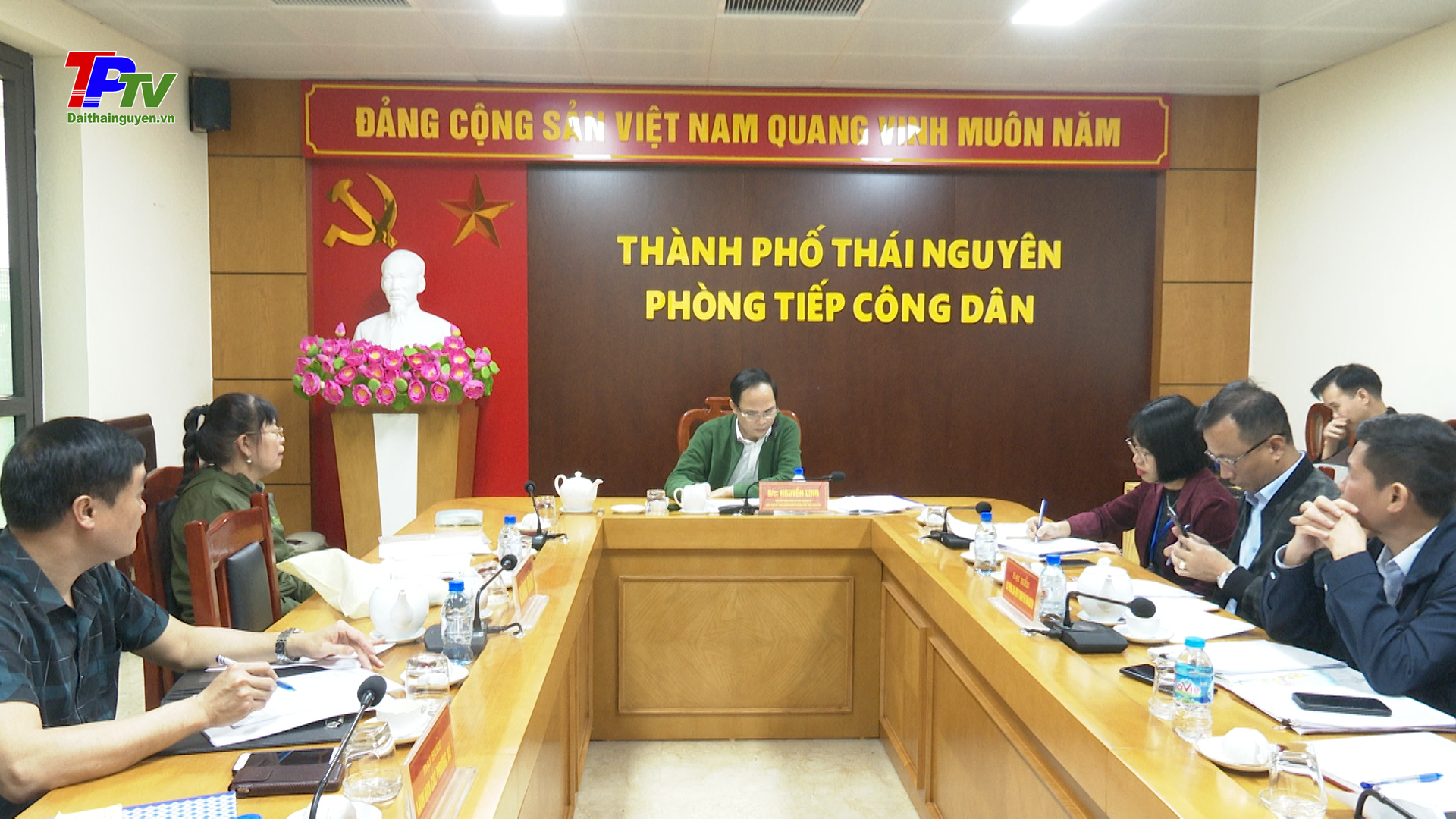 Đồng chí Chủ tịch UBND thành phố Thái Nguyên tiếp công dân định kỳ tháng 1/2024.