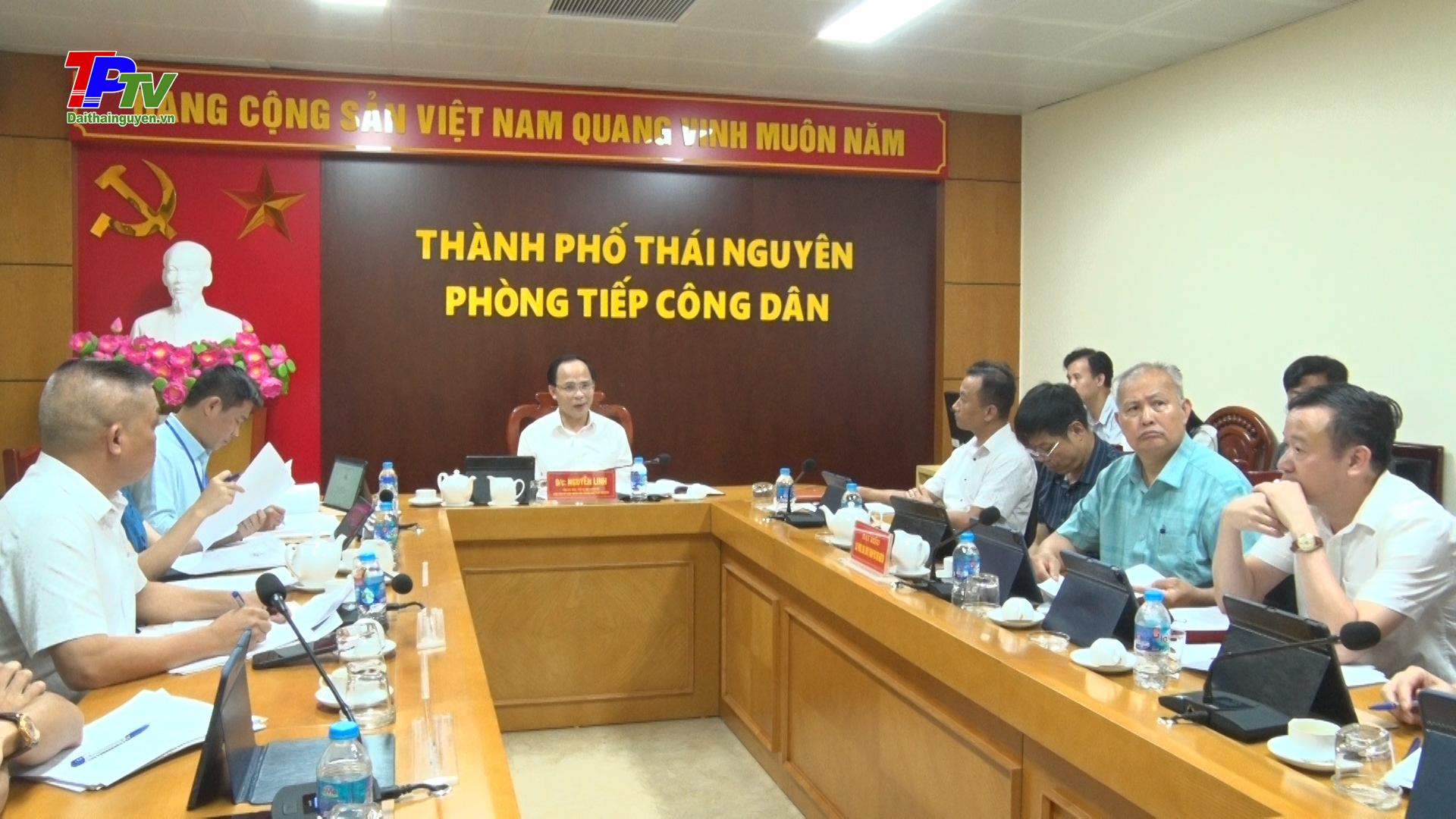 Đồng chí Chủ tịch UBND thành phố Thái Nguyên tiếp công dân định kỳ tháng 7/2024.