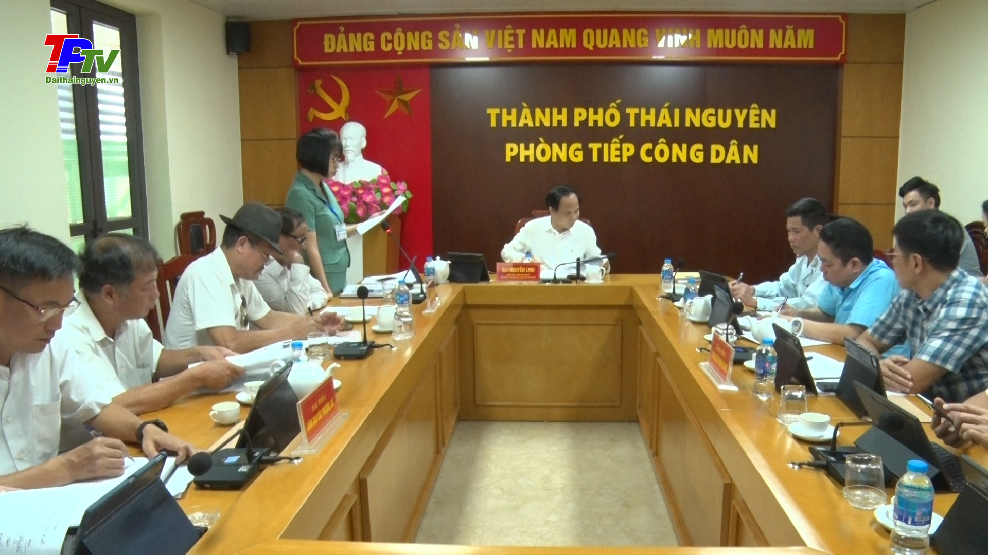 Chủ tịch UBND thành phố Thái Nguyên tiếp công dân Bùi Văn Khiêm, phường Gia Sàng