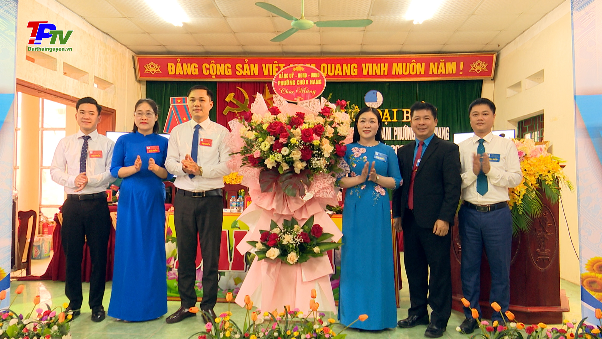 Đại hội Hội Liên hiệp Thanh niên phường Chùa Hang tổ chức Đại hội đại biểu lần thứ V.