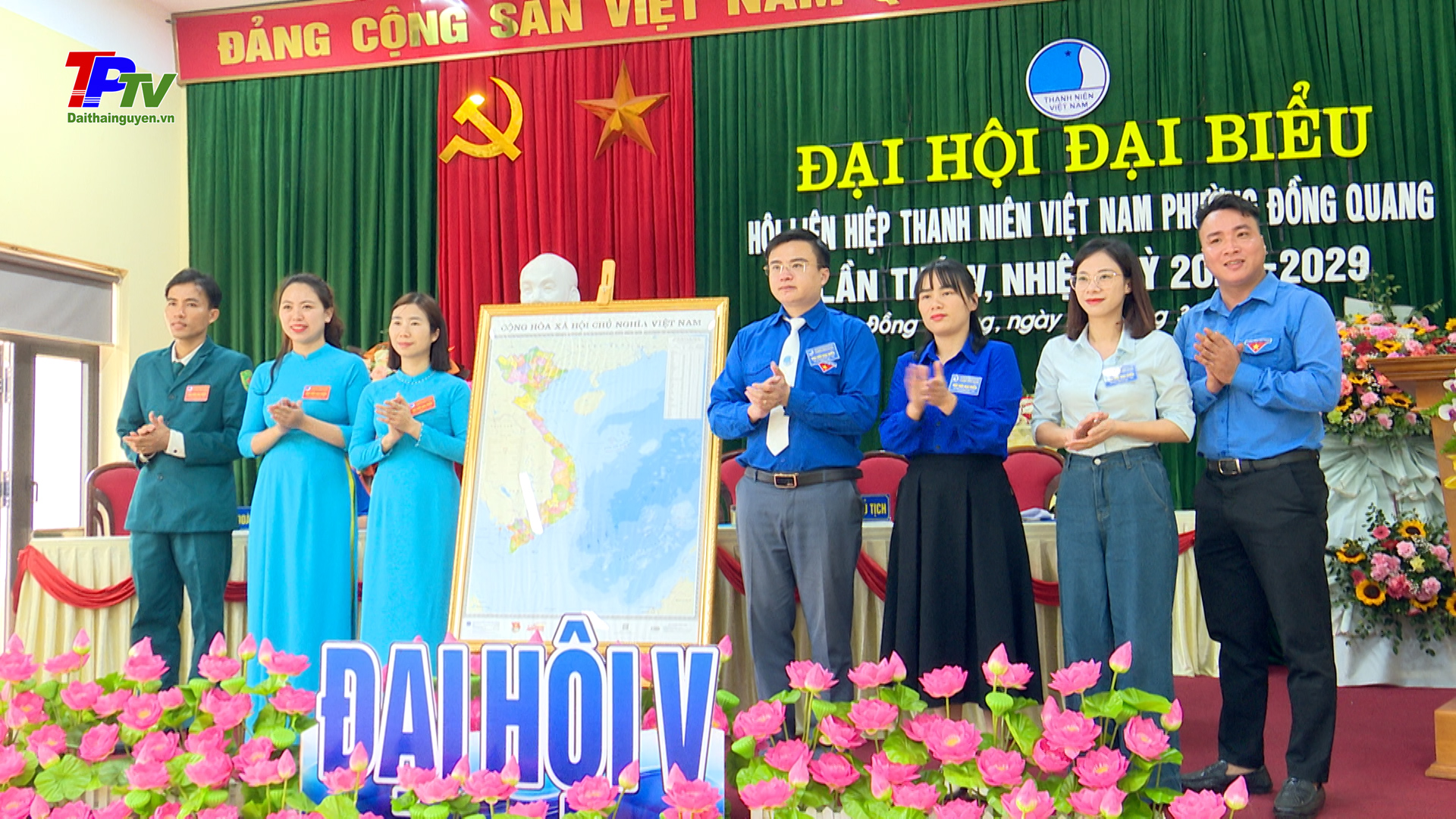 Hội LHTN phường Đồng Quang Đại hội đại biểu lần thứ V, nhiệm kỳ 2024 - 2029.