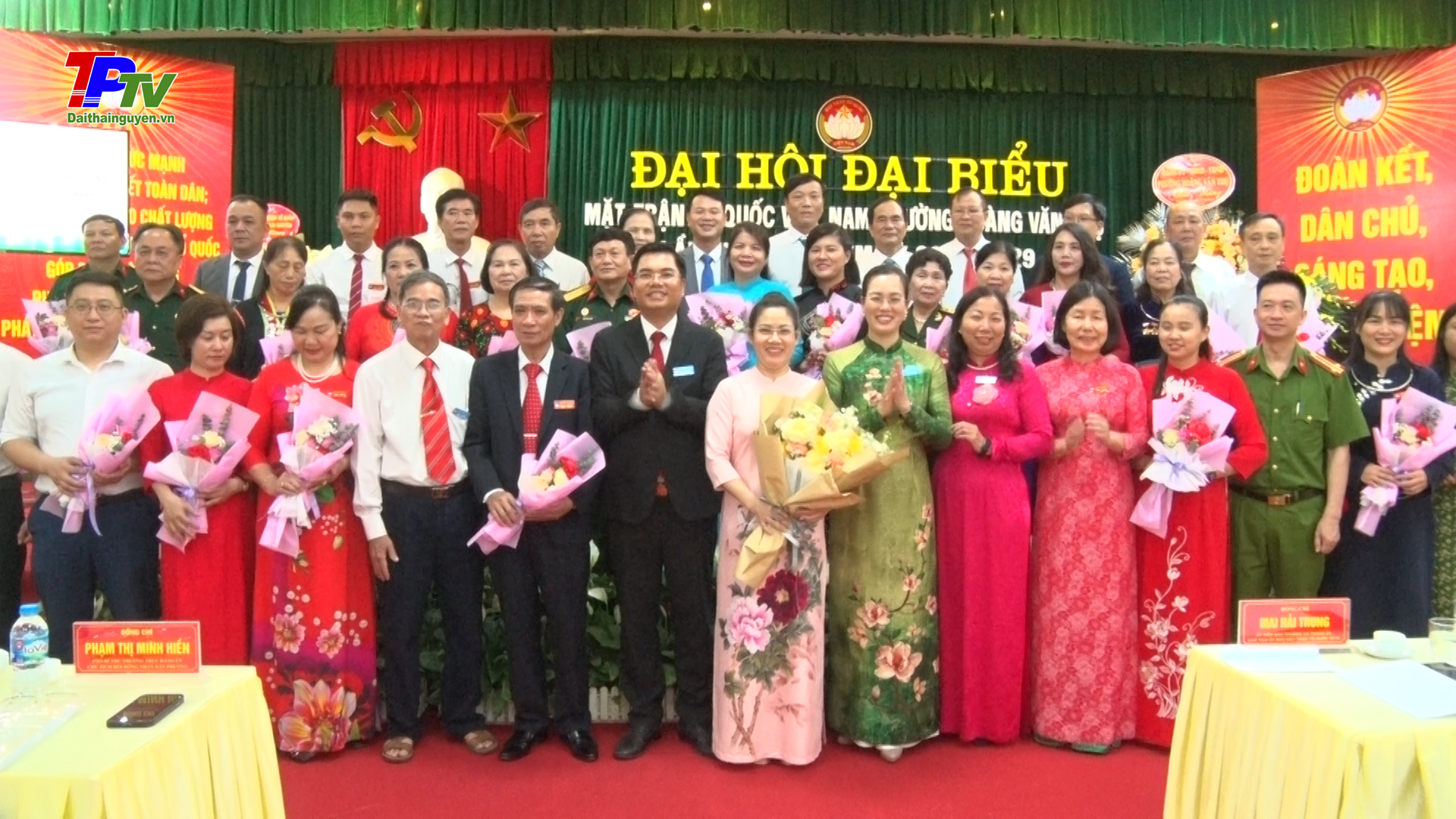 Đại hội Đại biểu Mặt trận Tổ quốc phường Hoàng Văn Thụ lần thứ XVI, nhiệm kỳ 2024 - 2029.