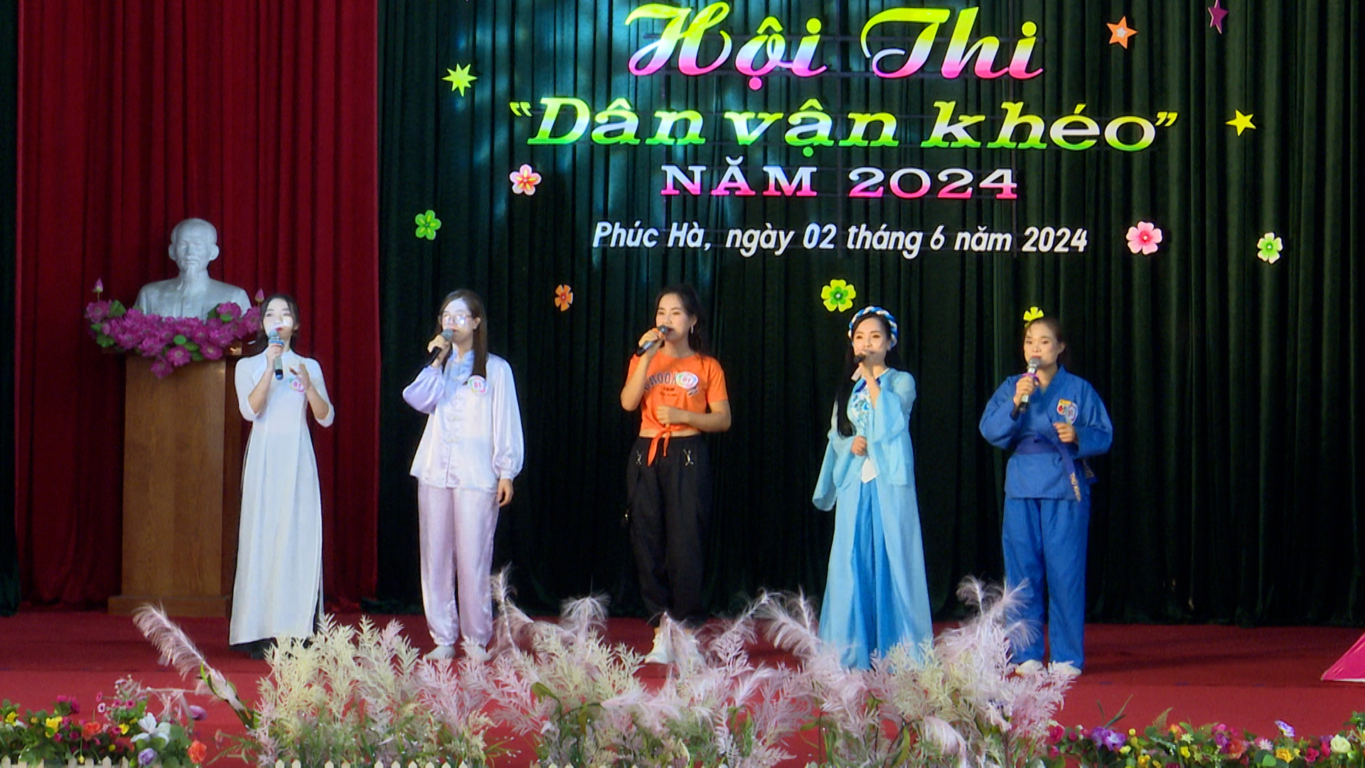 Đảng bộ xã Phúc Hà tổ chức Hội thi 