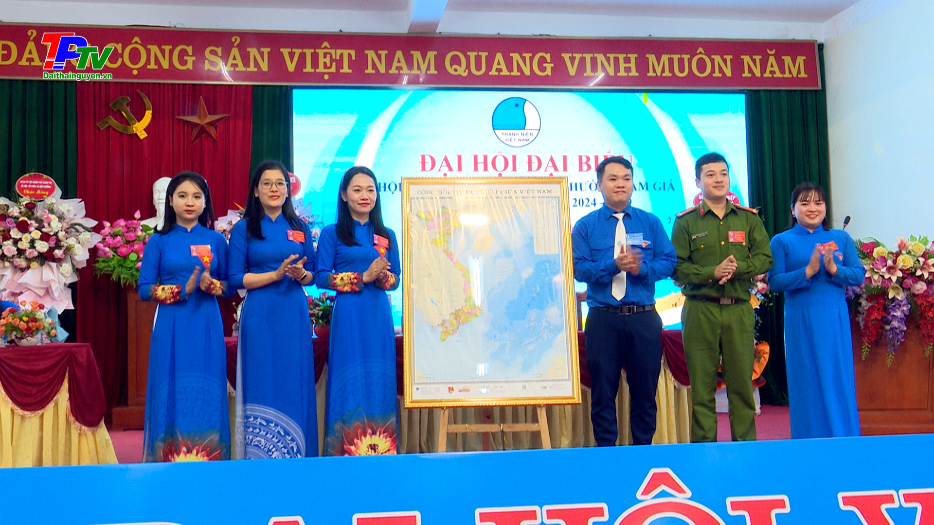 Đại hội Đại biểu Hội Liên hiệp Thanh niên Việt Nam phường Cam Giá, lần thứ V, nhiệm kỳ 2024 - 2029.