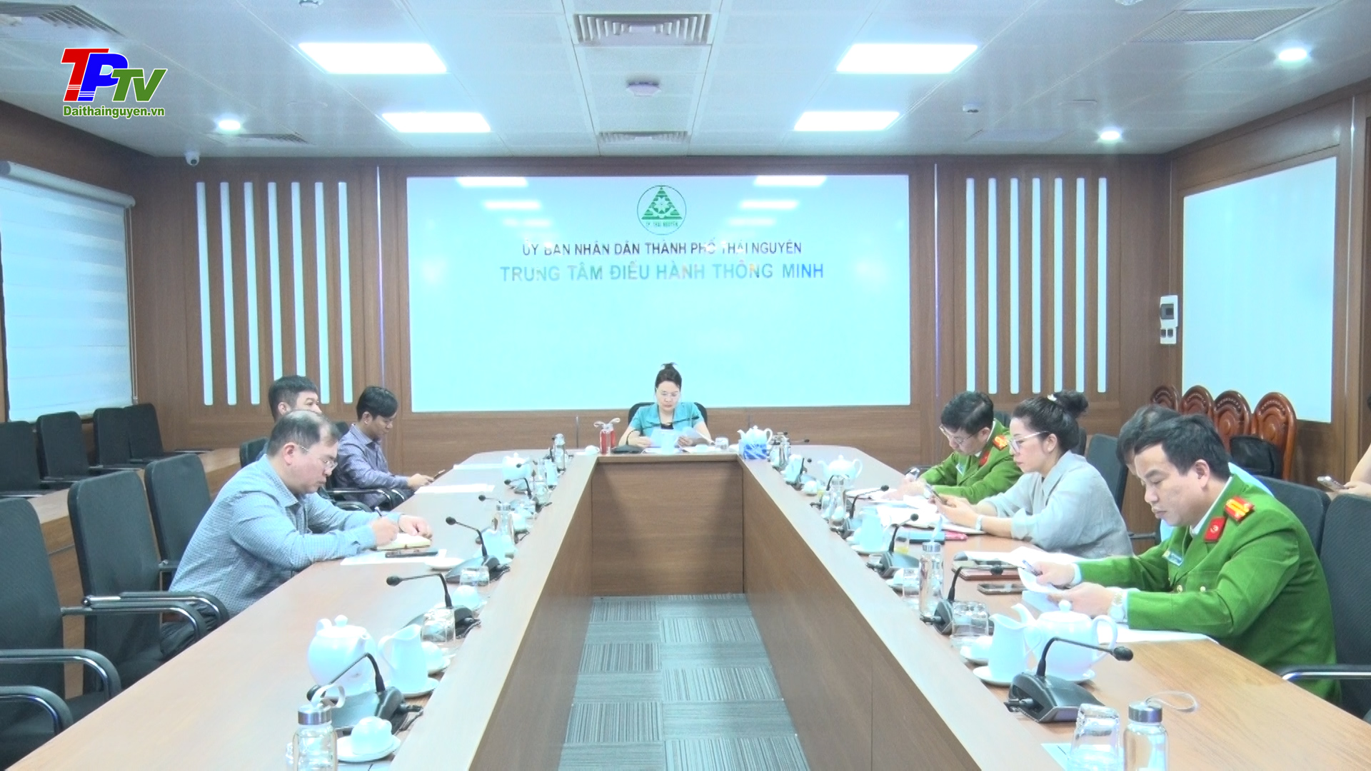 Hội nghị trực tuyến đánh giá việc thực hiện các văn bản của tỉnh về công tác phòng cháy, chữa cháy.