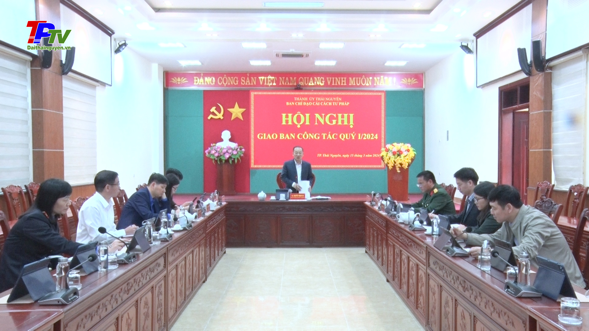 Ban chỉ đạo Cải cách tư pháp thành phố Thái Nguyên triển khai nhiệm vụ trọng tâm năm 2024.