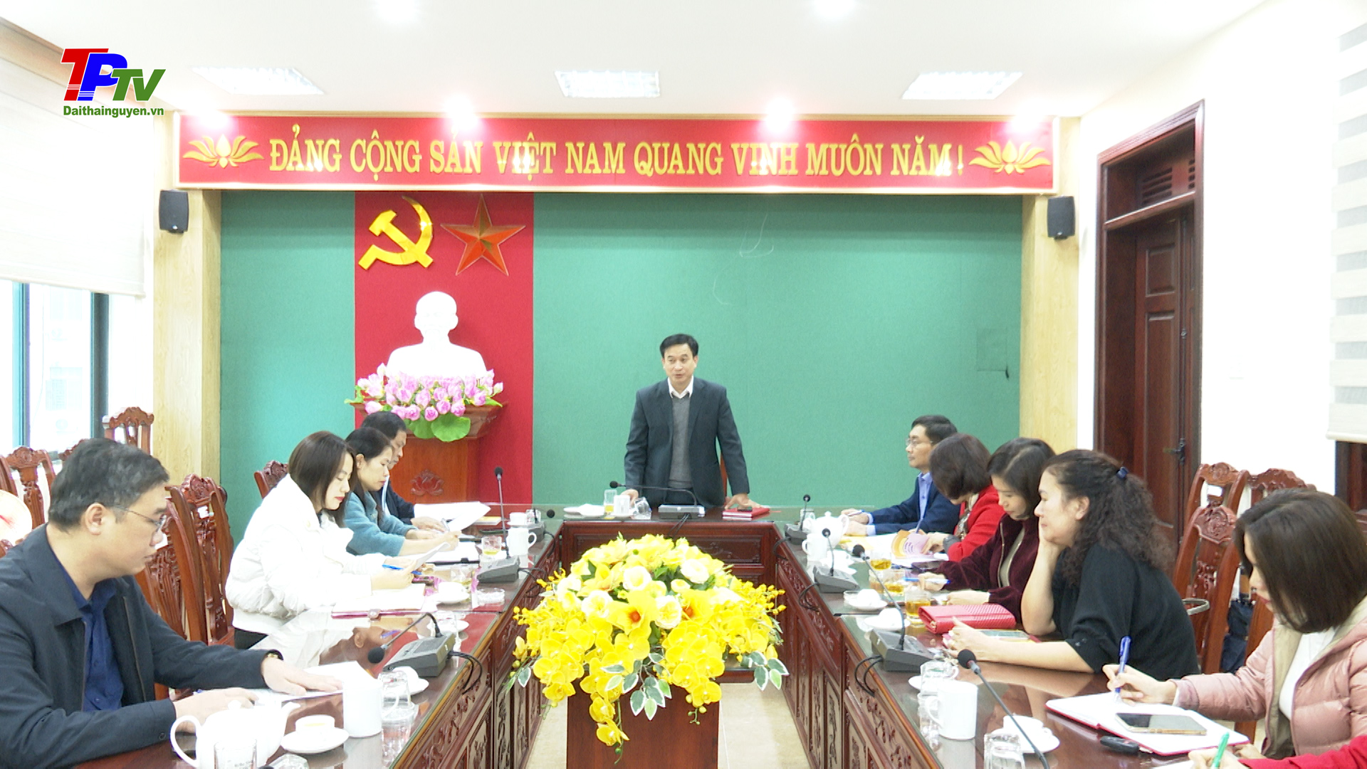 Trung tâm chính trị thành phố Thái Nguyên nâng cao chất lượng giảng dạy và đào tạo.