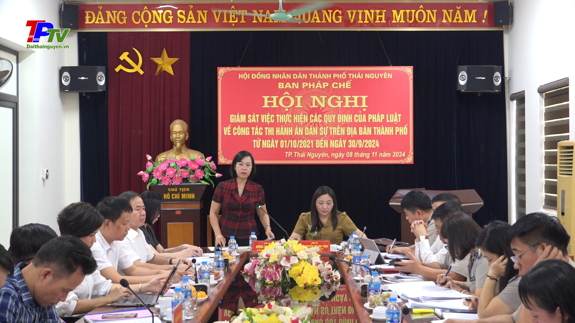 Giám sát việc thực hiện các quy định của pháp luật về công tác thi hành án dân sự.