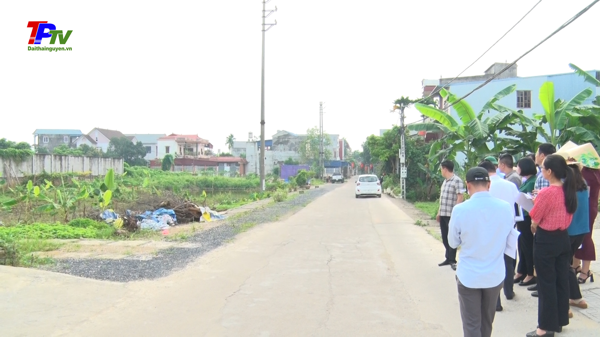 Thường trực HĐND thành phố Thái Nguyên khảo sát tại thực địa một số dự án đầu tư công trên địa bàn.