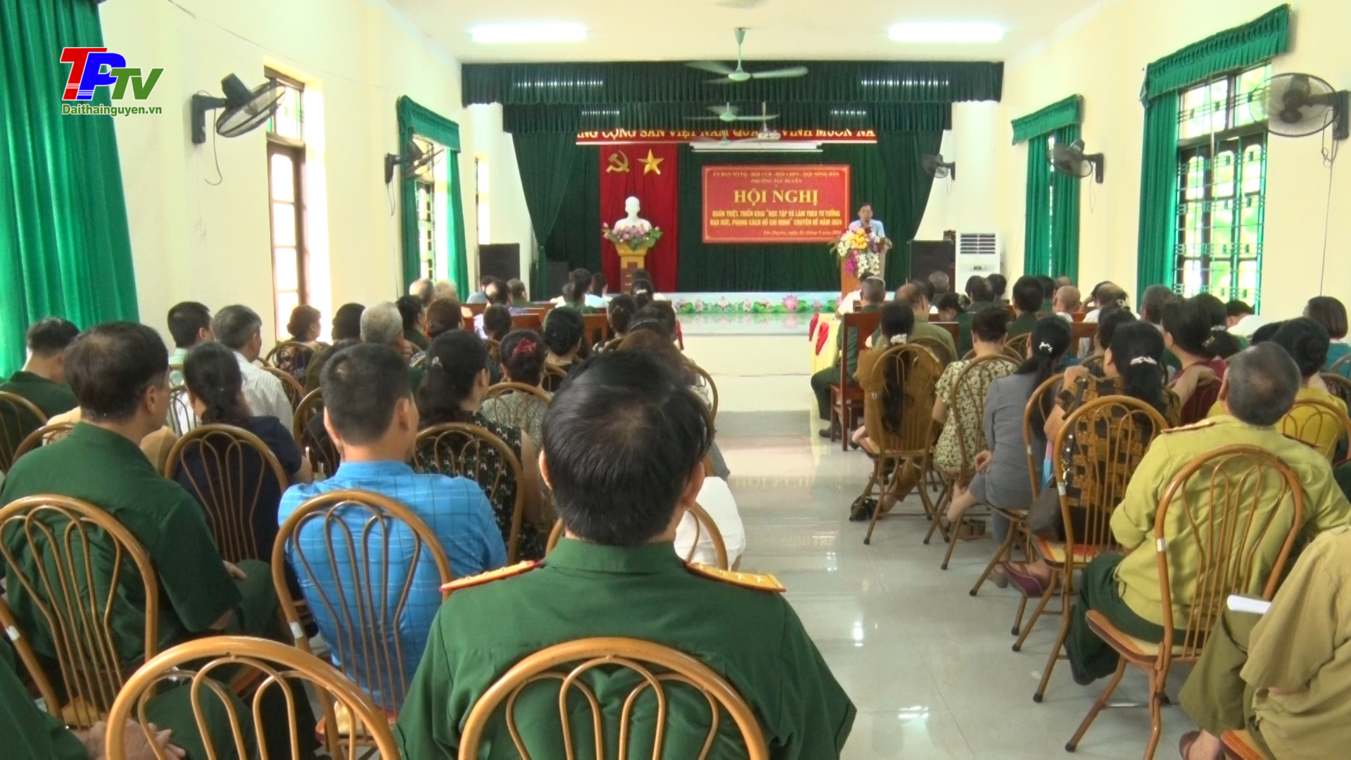 Phường Túc Duyên tổ chức quán triệt, triển khai học tập và làm theo tư tưởng đạo đức, phong cách Hồ Chí Minh chuyên đề năm 2024.