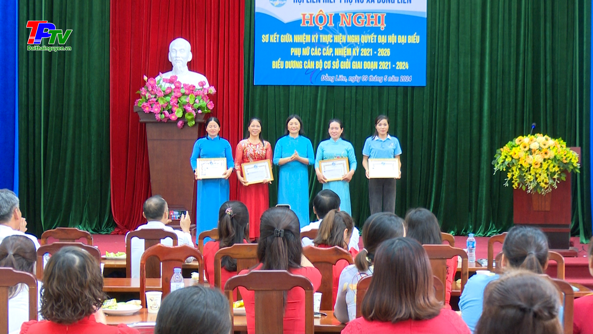 Hội LHPN xã Đồng Liên: Sơ kết giữa nhiệm kỳ 2021 - 2026.