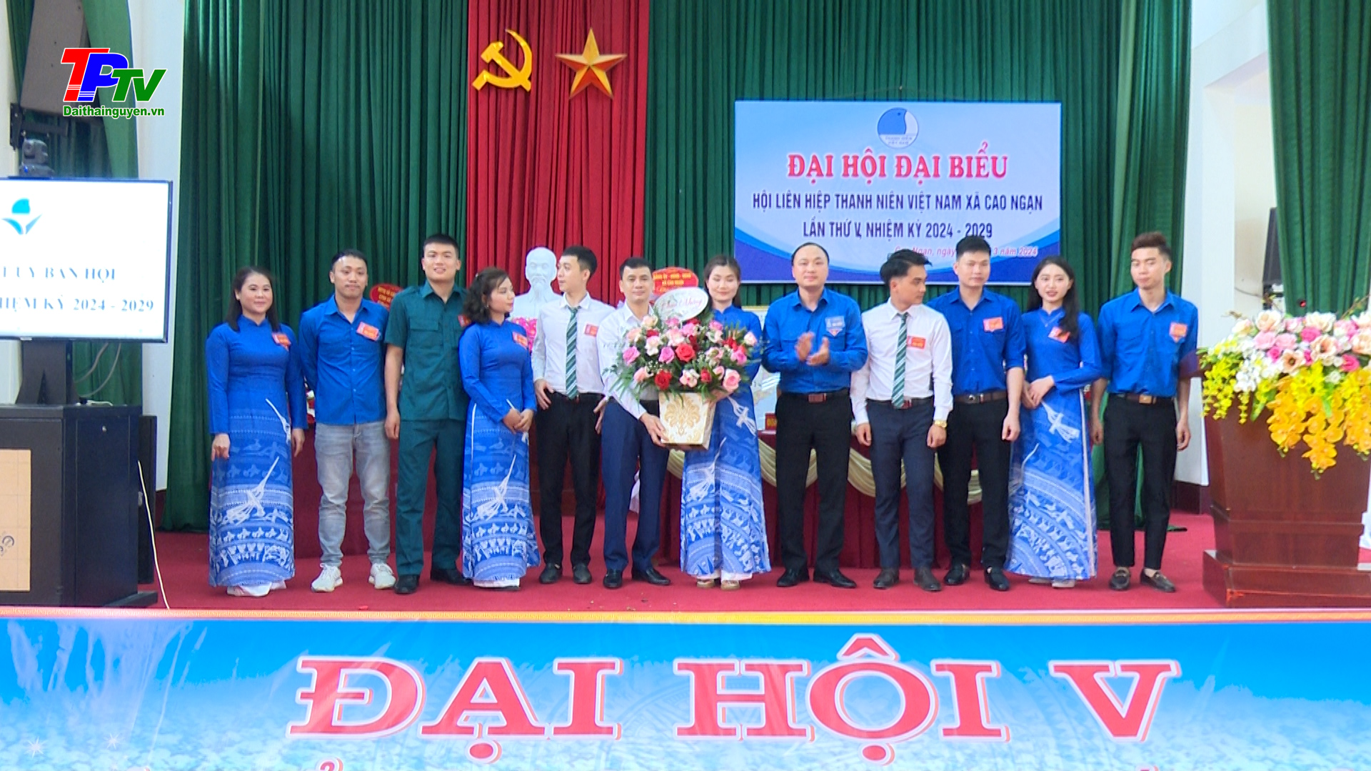 Hội LHTN xã Cao Ngạn Đại hội đại biểu lần thứ V, nhiệm kỳ 2024 - 2029.