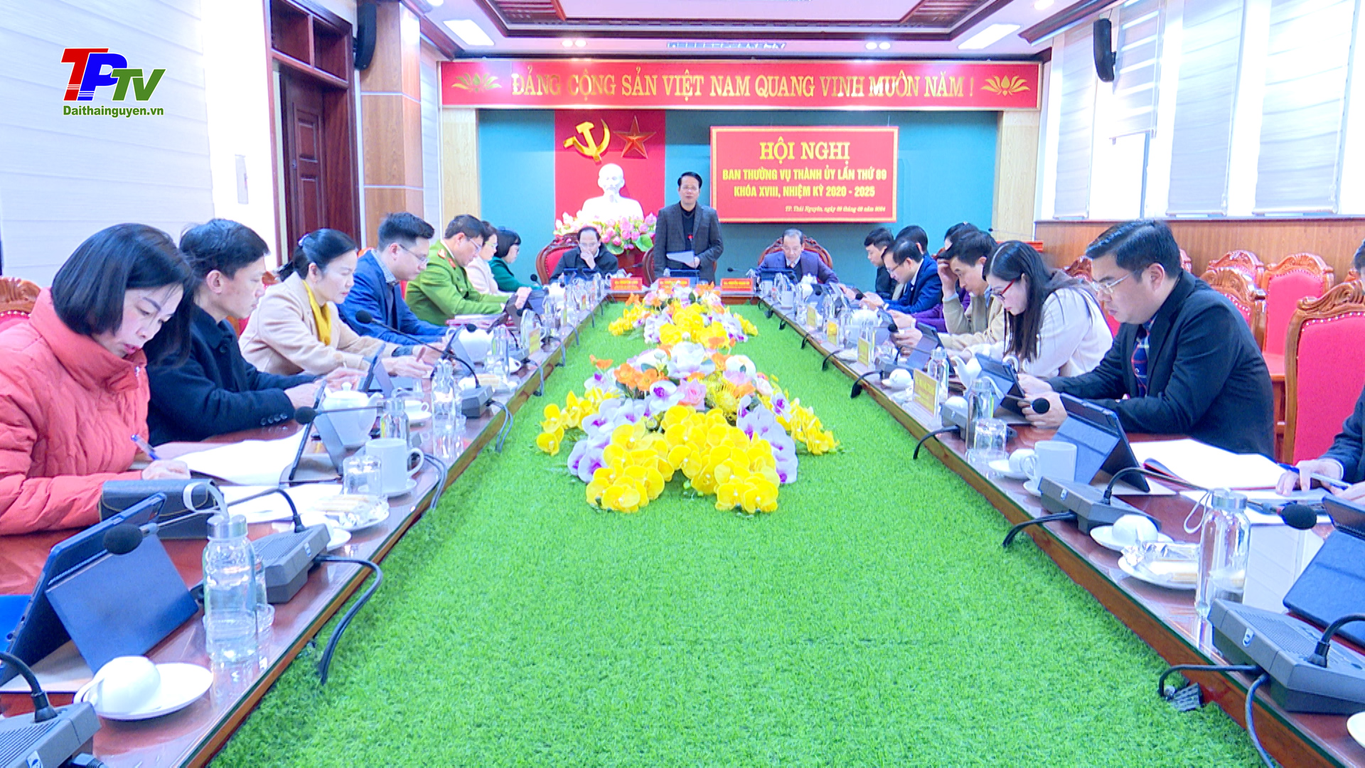 Hội nghị Ban thường vụ Thành ủy Thái Nguyên lần thứ 89, nhiệm kỳ 2020 - 2025.