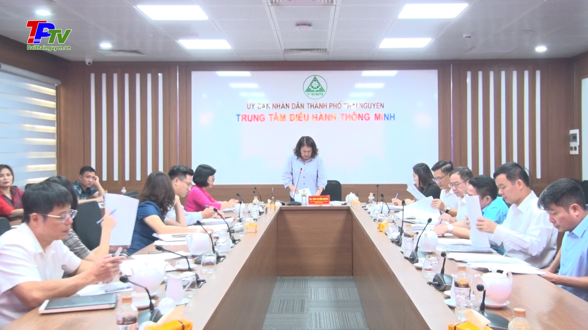 Thẩm tra các nội dung trình tại Kỳ họp thứ hai mươi (Kỳ họp chuyên đề) HĐND thành phố Thái Nguyên khóa XIX, nhiệm kỳ 2021 - 2026.