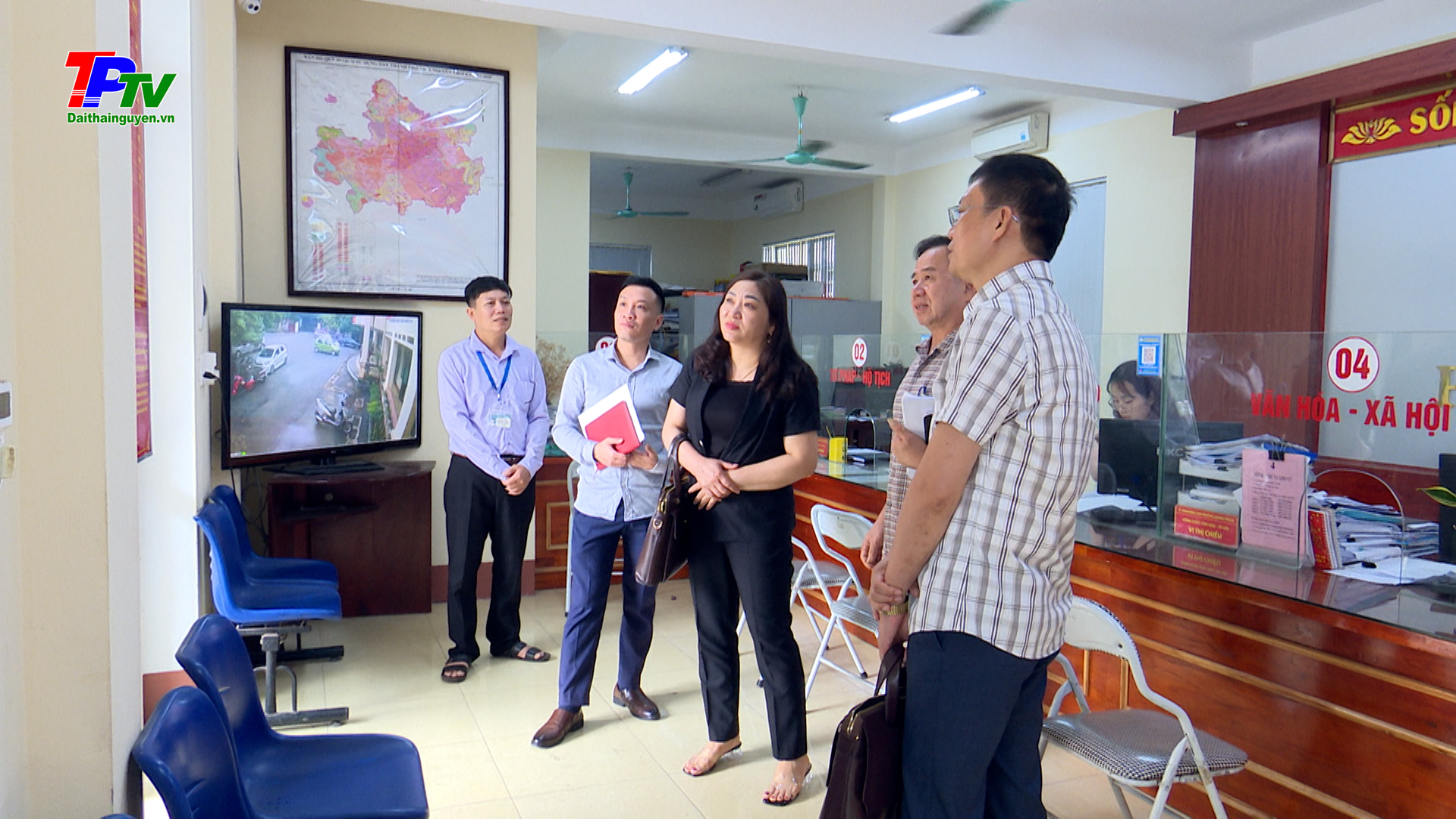 Khảo sát công tác tiếp công dân, giải quyết khiếu nại, tố cáo, kiến nghị.