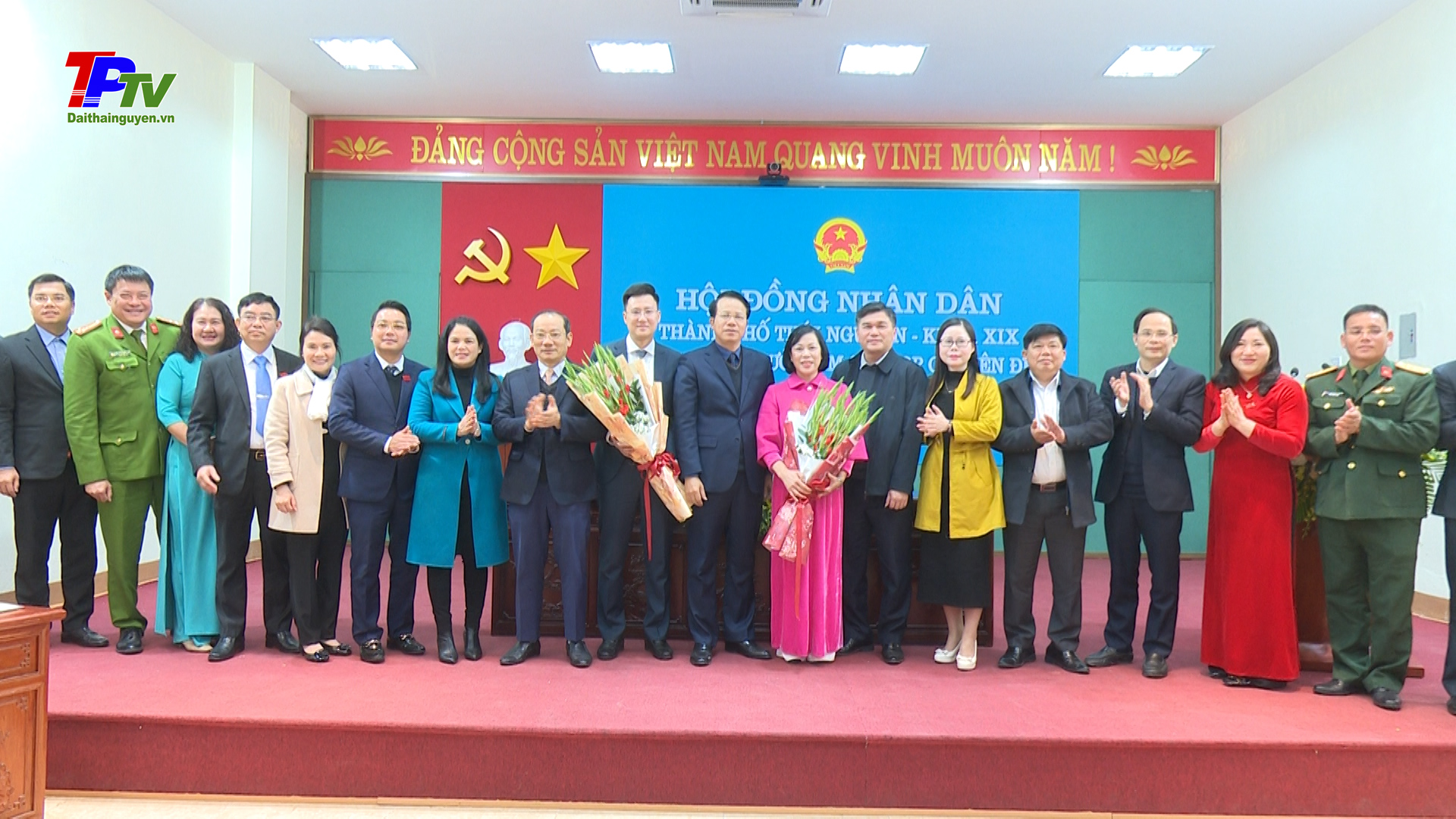 Thành phố Thái Nguyên bầu Chủ tịch HĐND và Phó Chủ tịch UBND thành phố, nhiệm kỳ 2021 - 2026.