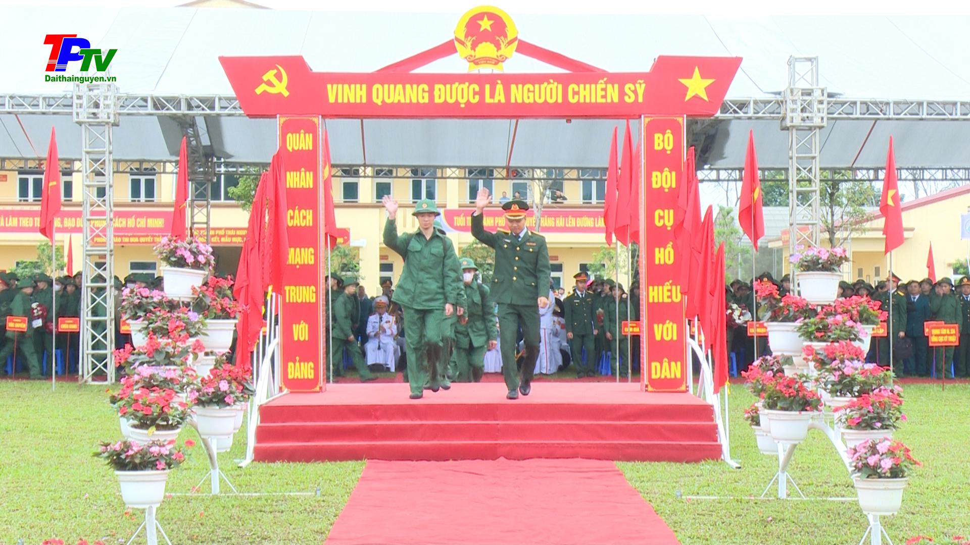 Thành phố Thái Nguyên: Rộn ràng Lễ giao nhận quân năm 2024.