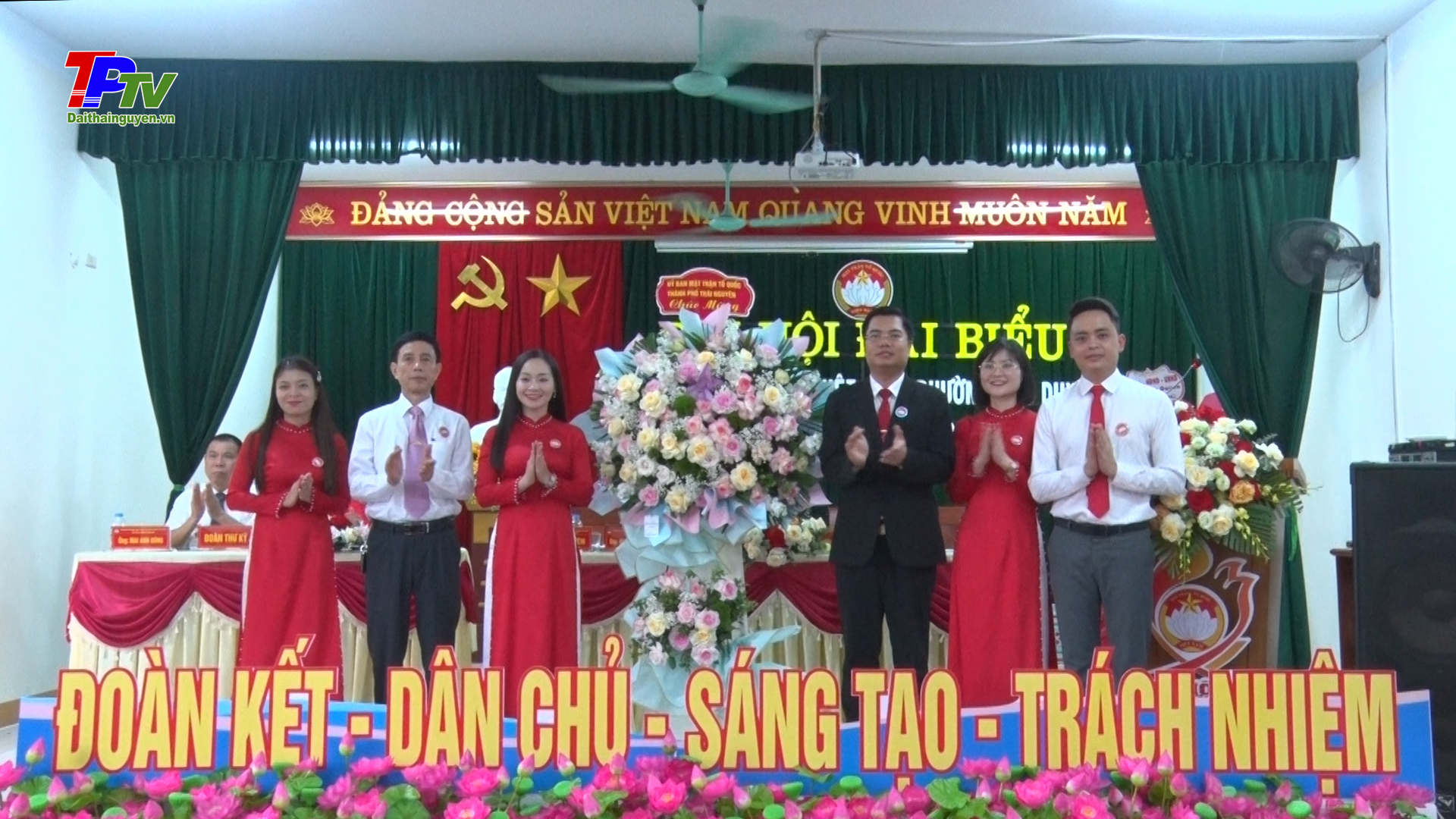 Đại hội Đại biểu Mặt trận Tổ quốc phường Túc Duyên lần thứ XI, nhiệm kỳ 2024 - 2029.