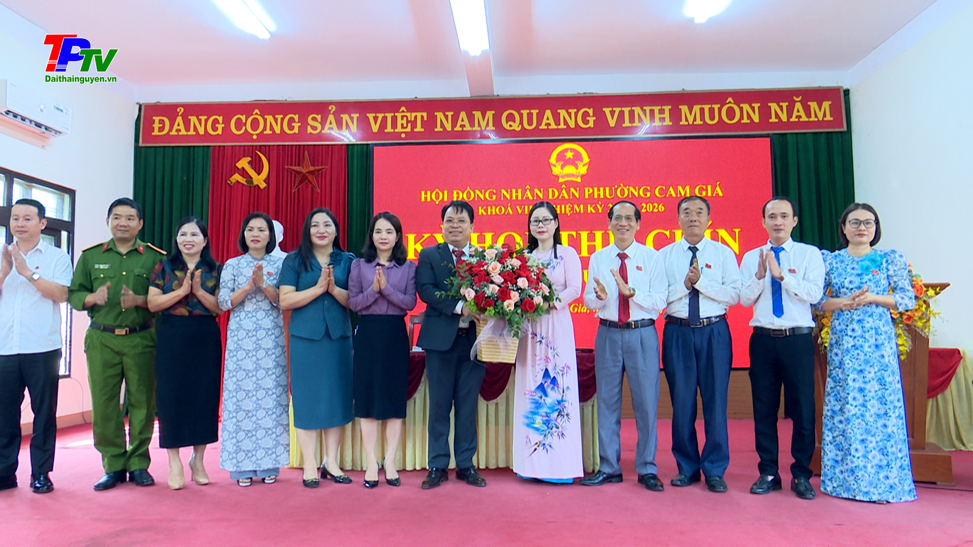 Phường Cam Giá kiện toàn các chức danh lãnh đạo chủ chốt.