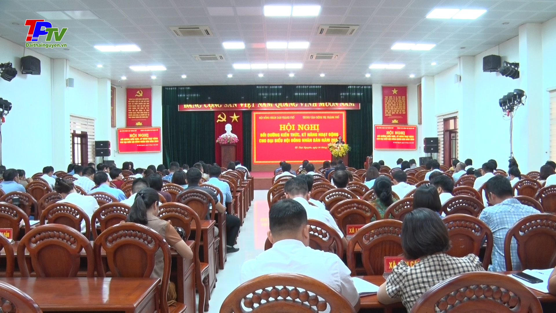 Thành phố Thái Nguyên: Bồi dưỡng kiến thức, kỹ năng hoạt động cho đại biểu HĐND năm 2024.