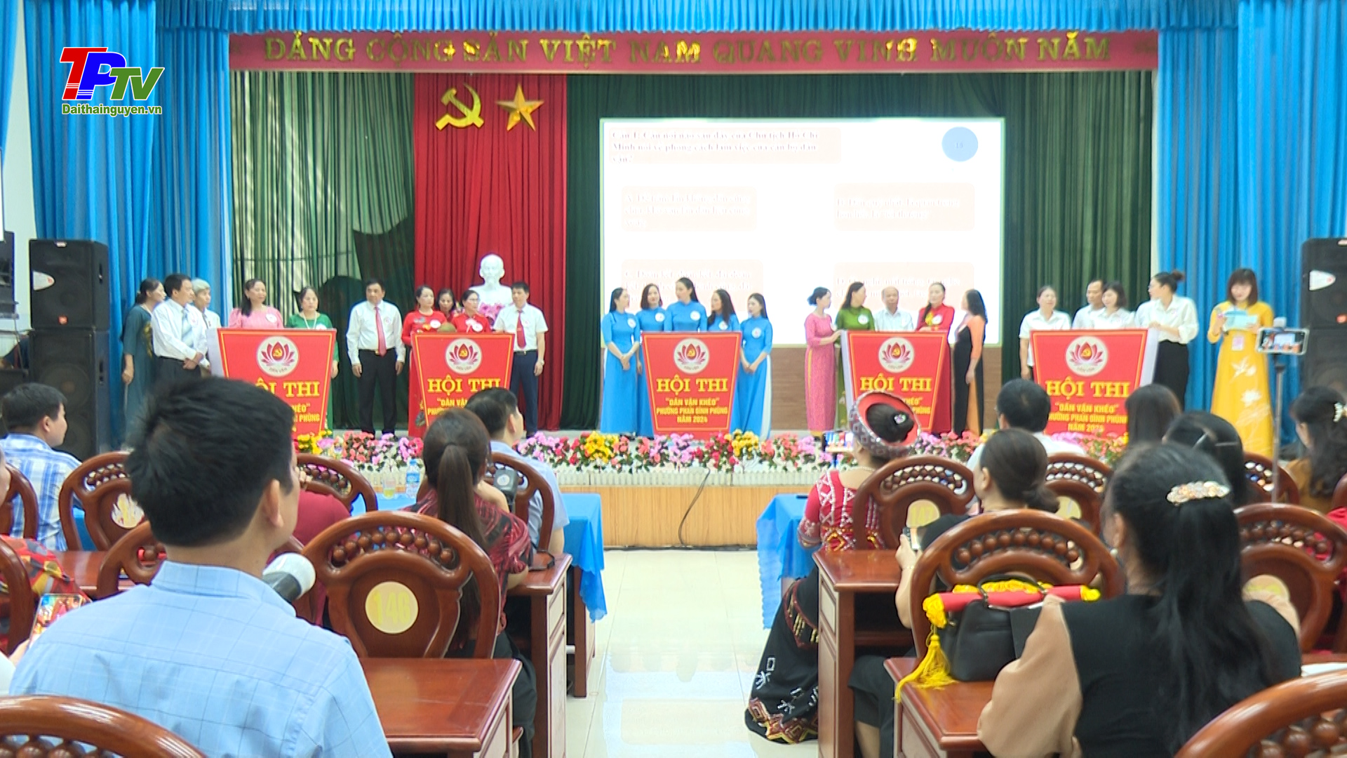 Hội thi Dân vận khéo phường Phan Đình Phùng năm 2024.