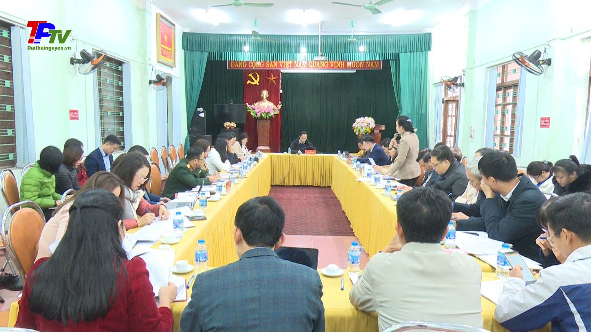 Tiến độ triển khai các nội dung thực hiện sắp xếp đơn vị hành chính cấp xã trên địa bàn thành phố Thái Nguyên.