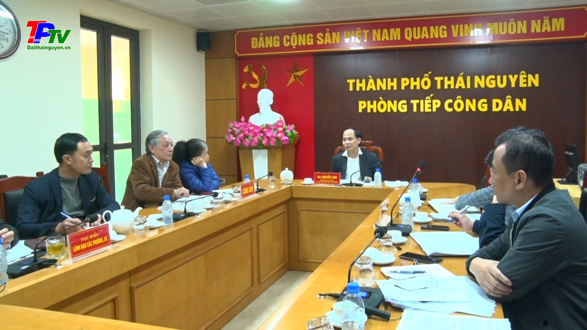 Đồng chí Chủ tịch UBND thành phố Thái Nguyên tiếp công dân định kỳ tháng 02 năm 2024