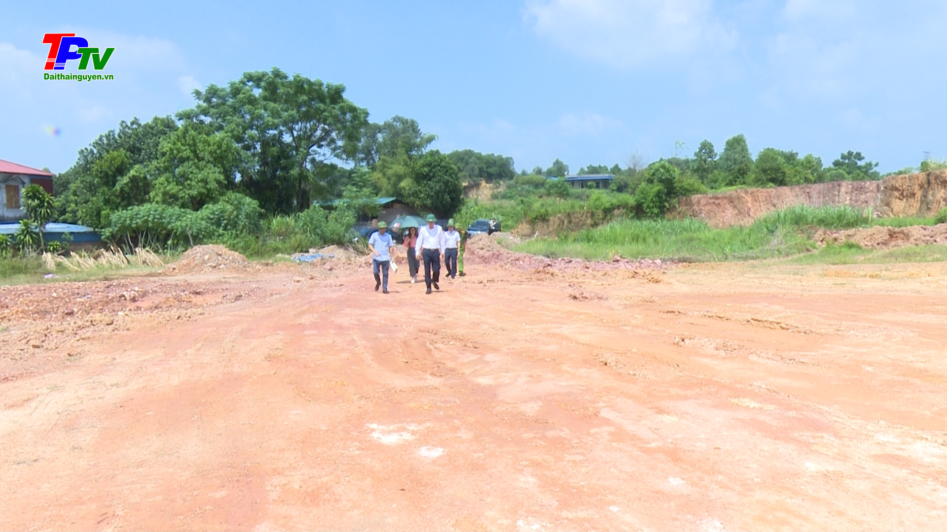 TP Thái Nguyên: Chỉ đạo điều tra, làm rõ việc khai thác đất trái phép tại phường Tích Lương.