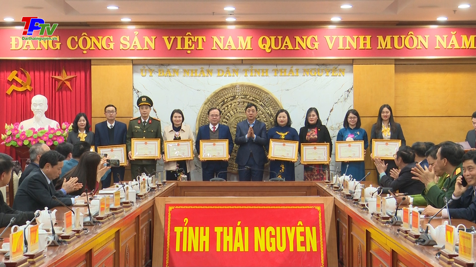 Thành phố Thái Nguyên và Sở Công thương dẫn đầu về chỉ số cải cách hành chính.