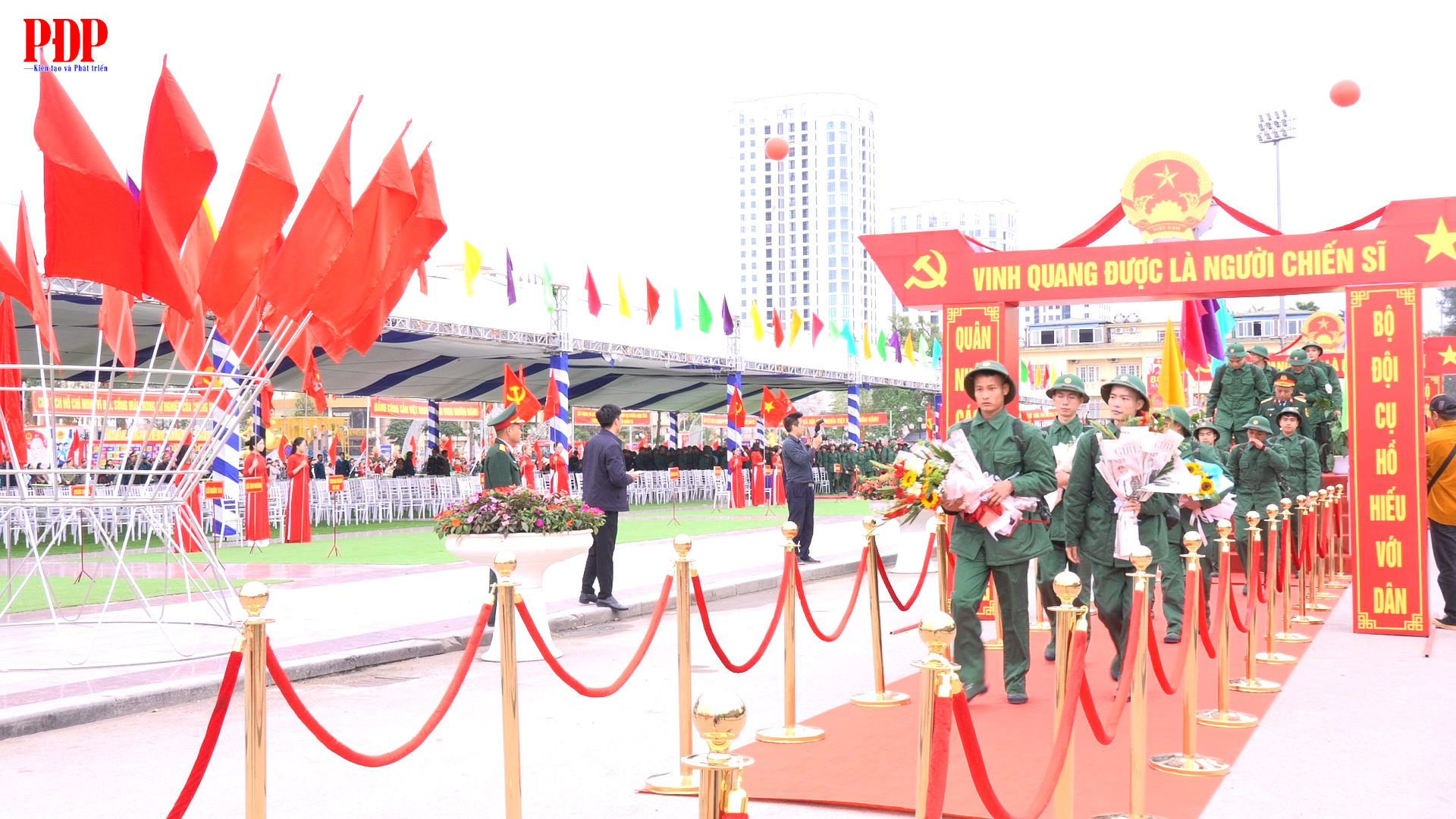 Thái Nguyên tổ chức thành công Lễ giao nhận quân năm 2026.