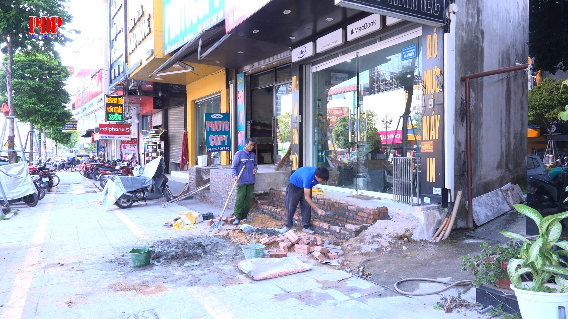 Phường Phan Đình Phùng: Chuyển biến tích cực trong đảm bảo trật tự, mỹ quan đô thị trên tuyến đường Hoàng Văn Thụ