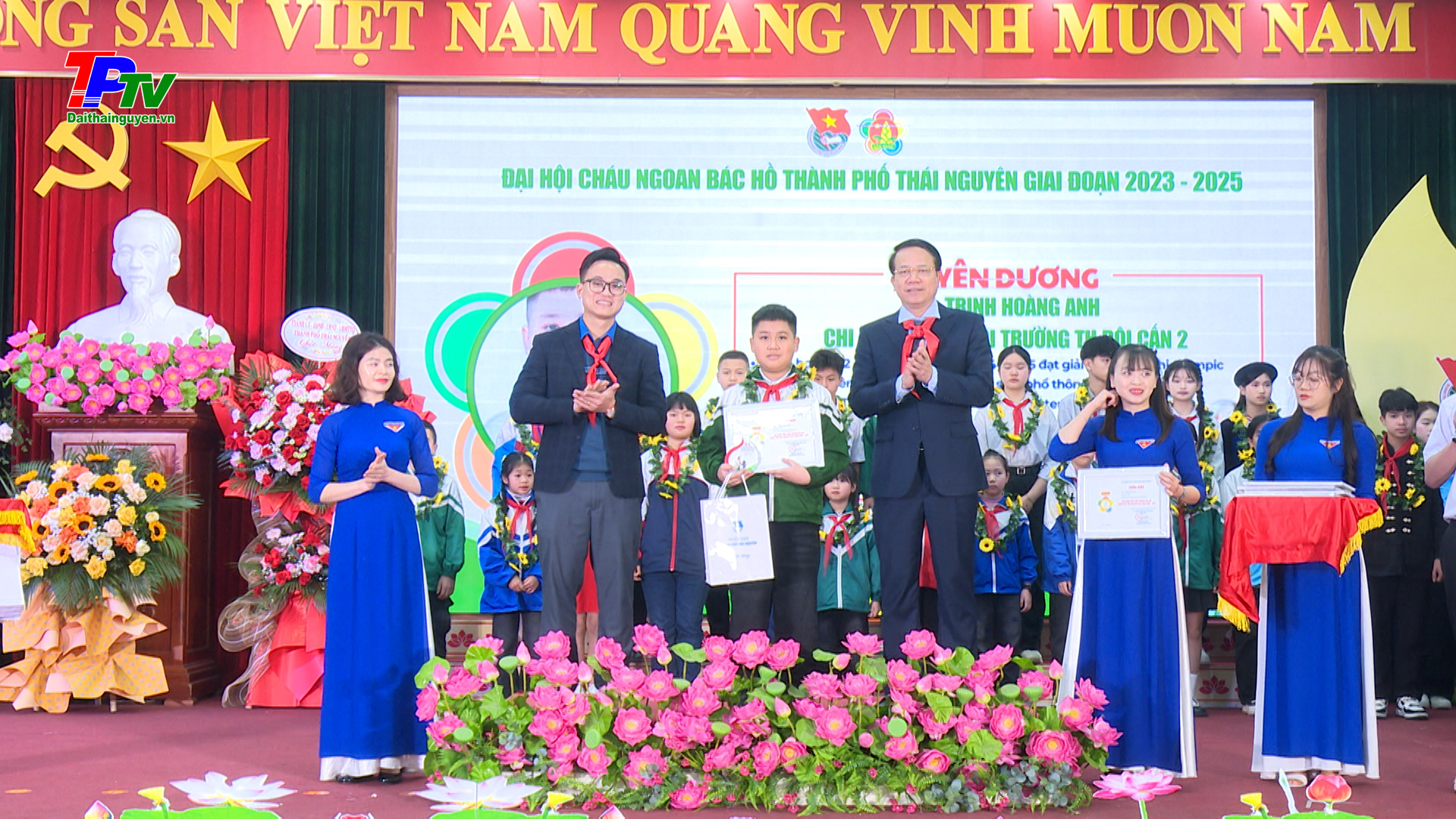 Thành phố Thái Nguyên: Tuyên dương 95 Cháu ngoan Bác Hồ.