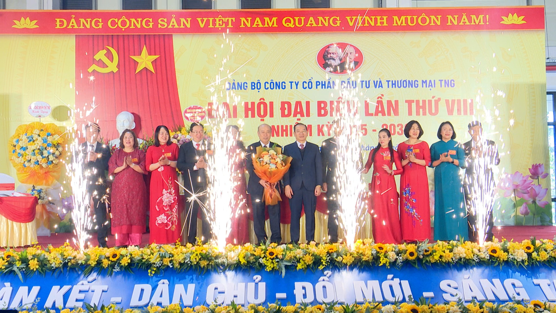 Đại hội đại biểu Đảng bộ Công ty Cổ phần Đầu tư và Thương mại TNG lần thứ VIII, nhiệm kỳ 2025 - 2030.