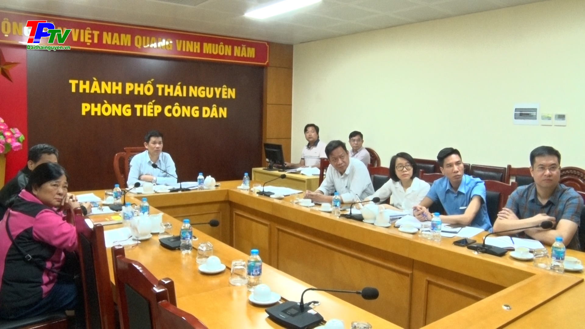 UBND TP Thái Nguyên họp giải quyết đơn của công dân phường Đồng Quang
