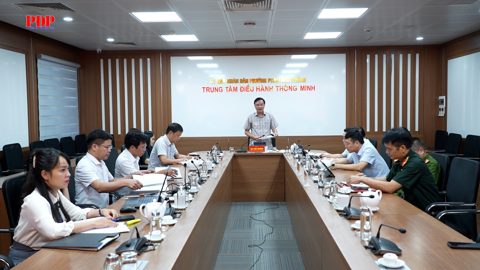 Hội nghị Ban Thường vụ Đảng ủy phường Phan Đình Phùng lần thứ 34.
