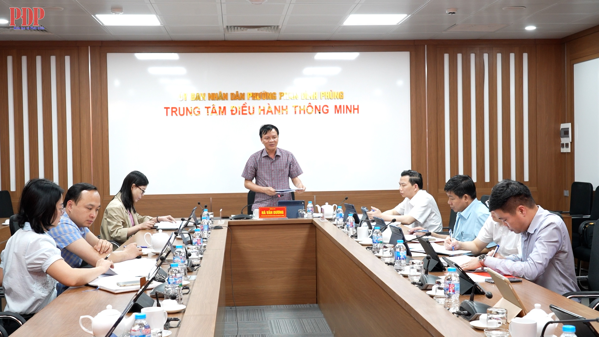 Hội nghị giao ban Thường trực Đảng uỷ phường Phan Đình Phùng