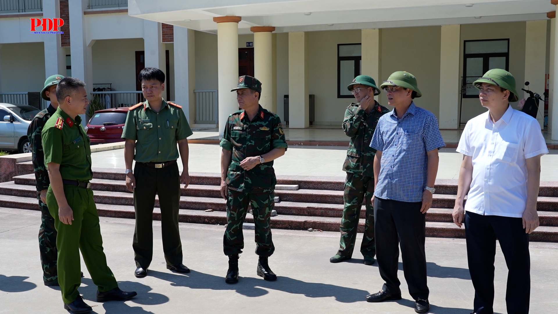Khảo sát thực địa khu vực diễn tập phòng thủ tỉnh năm 2026 tại phường Phan Đình Phùng