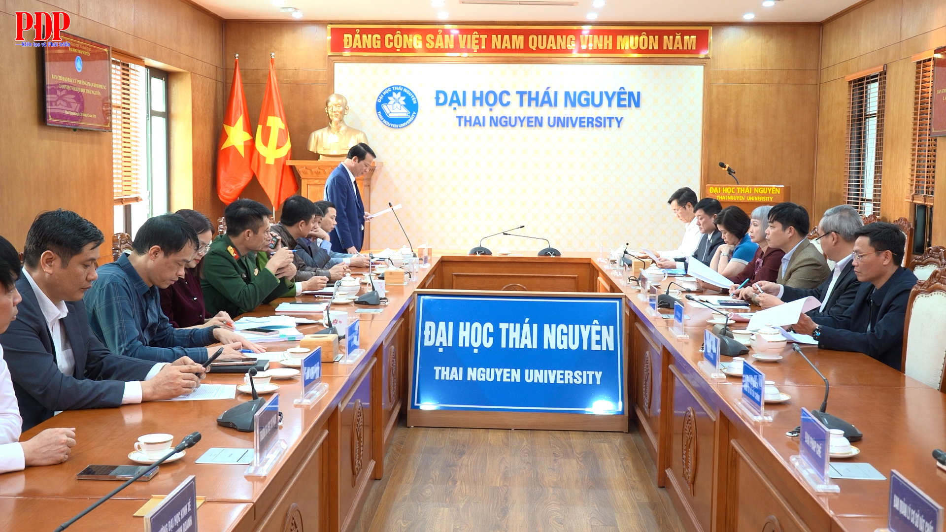 Ban chỉ đạo bầu cử phường Phan Đình Phùng làm việc với Đại học Thái Nguyên để triển khai công tác chuẩn bị bầu cử đại biểu Quốc hội khoá XVI và đại biểu HĐND các cấp, nhiệm kỳ 2026 - 2031