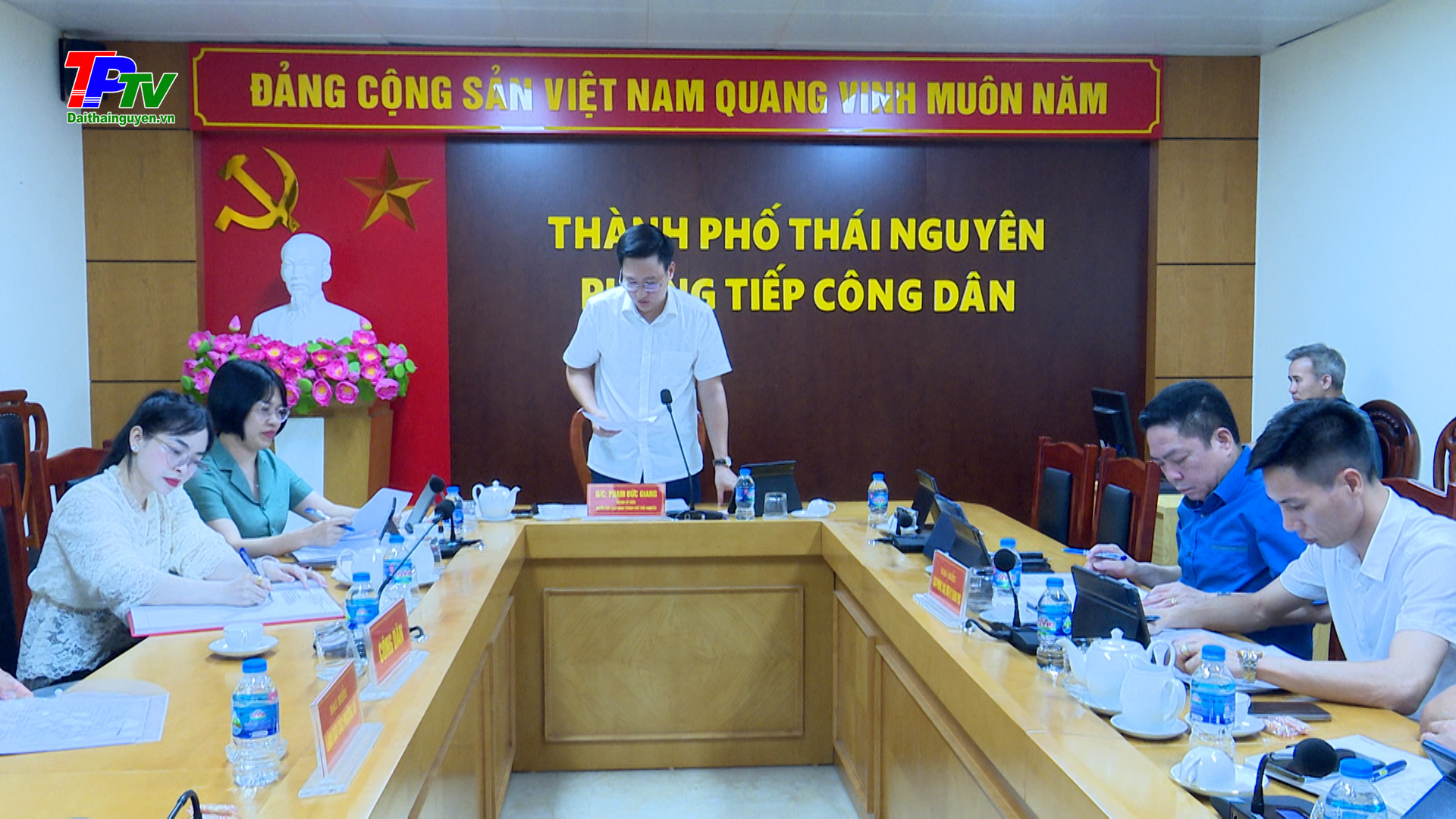 Lãnh đạo UBND TP Thái Nguyên tiếp công dân định kỳ tháng 5 năm 2025.