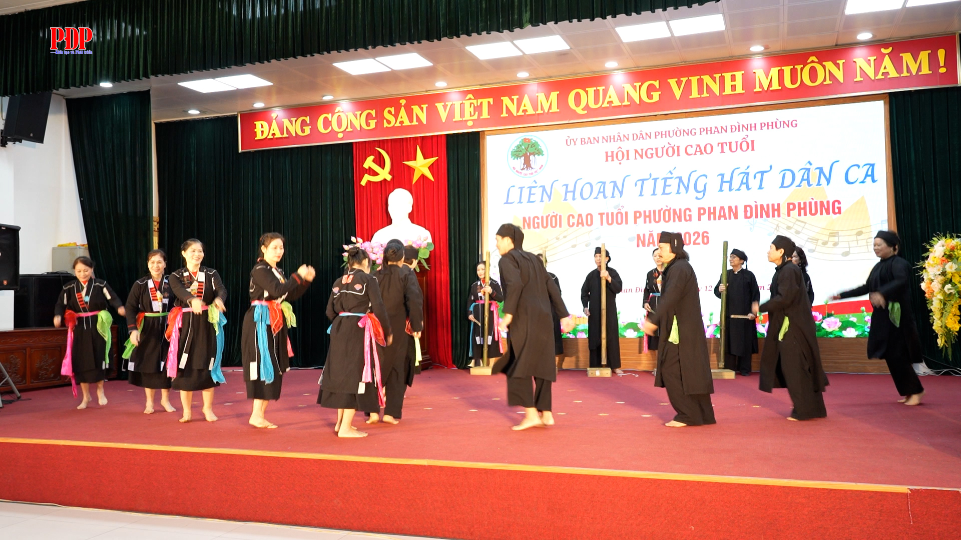 Liên hoan tiếng hát Dân ca Người cao tuổi phường Phan Đình Phùng năm 2026