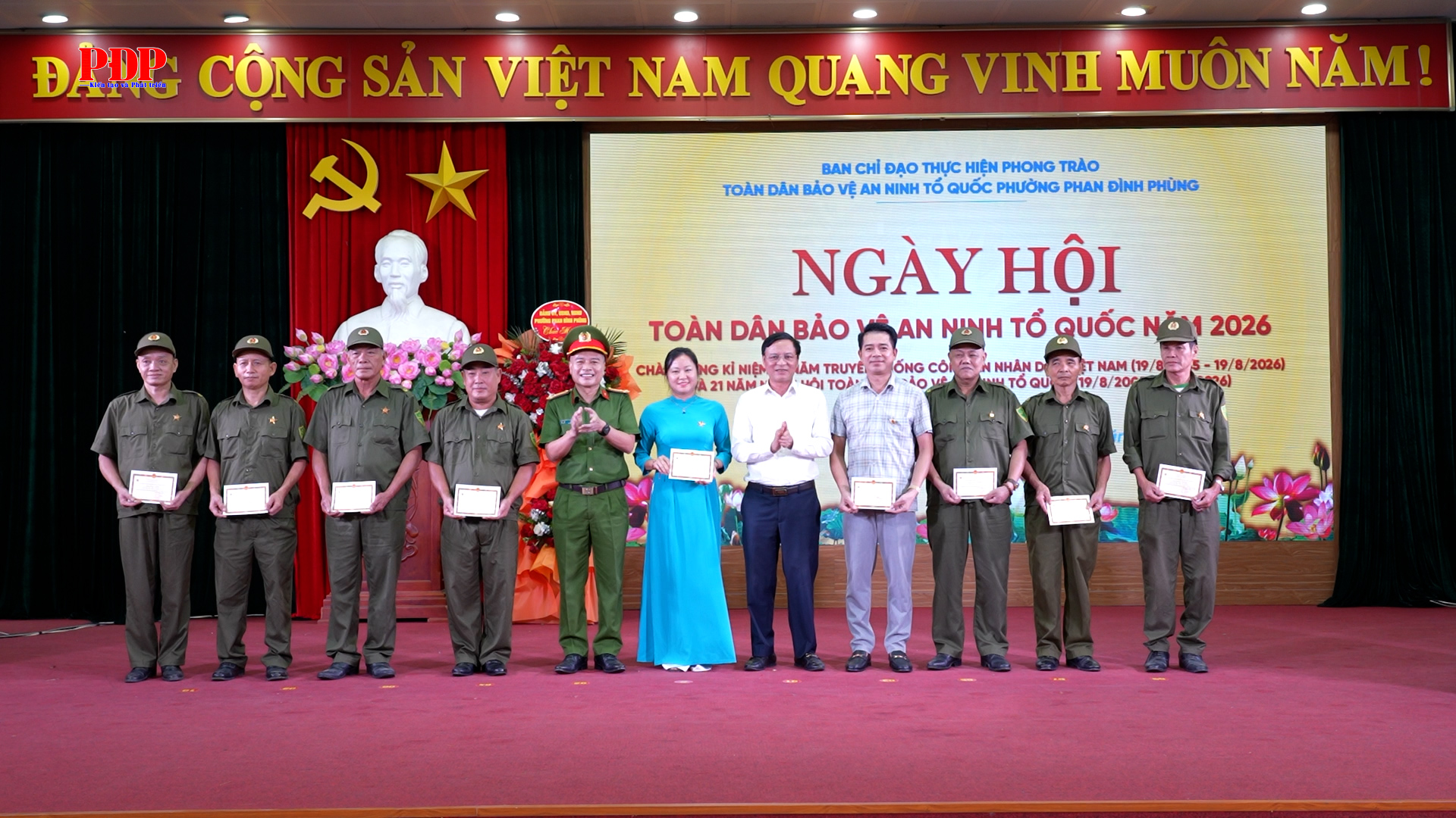 Phường Phan Đình Phùng tổ chức Ngày hội Toàn dân bảo vệ an ninh Tổ quốc năm 2026.